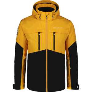 Pánská lyžařská bunda Nordblanc Whiteout žlutá NBWJM7504_OPL XL