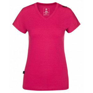 Dámské funkční tričko Kilpi MERIN-W růžové 38