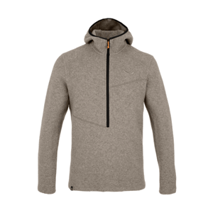 Pánská mikina s kapucí Salewa Fanes Sarner Light Half-Zip 28296-7956 bungee cord melange S