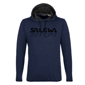 Pánská mikina s kapucí Salewa Pure Hemp Logo 28338-3960 navy blazer M