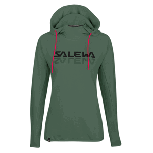 Dámská mikina s kapucí Pure Hemp Logo 28339-5320 raw green 34