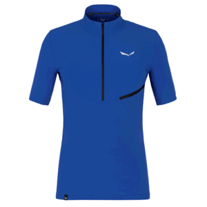 Pánské tričko Salewa Agner Durastretch Hybrid Half-Zip 28394-8620 electric XXL