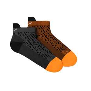 Pánské ponožky Salewa nízkého střihu Mountain Trainer Salamander Merino 69027-0621 medium grey melange 39-41