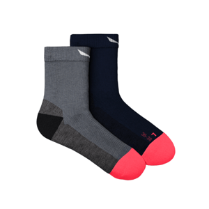 Dámské ponožky Salewa Mountain Trainer Merino Quarter 69031-0621 medium grey 36-38