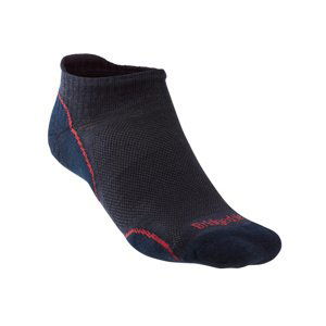 Ponožky Bridgedale Hike UL T2 MP Low navy/red/042 L (9-11,5)