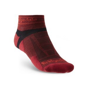Ponožky Bridgedale Trail Run UL T2 MS Low red/325 M (6-8,5)