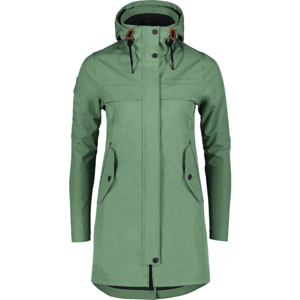 Dámský jarní softshellový kabát Nordblanc Wrapped zelený NBSSL7612_PAZ 42