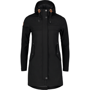 Dámský jarní softshellový kabát Nordblanc Wrapped černý NBSSL7612_CRN 40