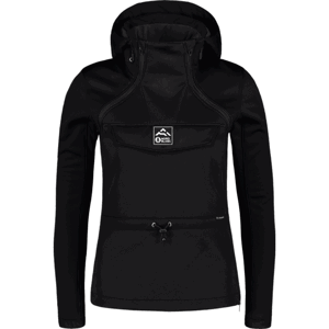 Dámský zateplený softshellový anorak Nordblanc Monochrome černý NBWSL7580_CRN 42