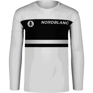 Pánské funkční cyklo tričko Nordblanc Solitude šedé NBSMF7429_SVS S
