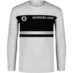 Pánské funkční cyklo tričko Nordblanc Solitude šedé NBSMF7429_SVS M