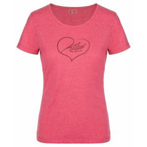 Dámské outdoorové triko Kilpi GAROVE-W růžové 42
