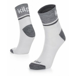 Unisex běžecké ponožky Kilpi SPEED-U bílé 34