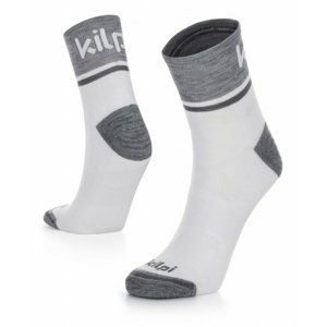 Unisex běžecké ponožky Kilpi SPEED-U bílé 38