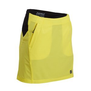 Dámská cyklistická sukně Silvini Invio WS1624 yellow/black XXL