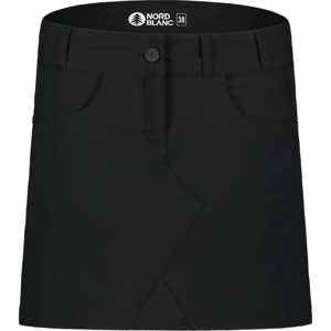 Dámská lehká outdoorová sukně Nordblanc Rising černá NBSSL7635_CRN 40
