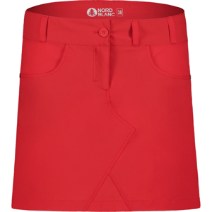 Dámská lehká outdoorová sukně Nordblanc Rising červená NBSSL7635_CVA 34