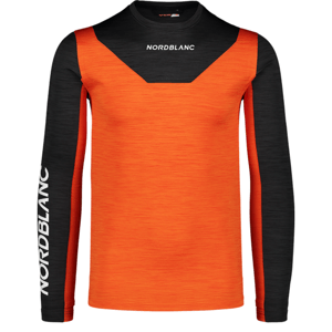 Pánské funkční triko Nordblanc Overhead oranžová NBWFM7594_MDV M