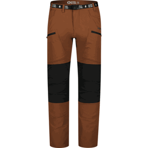 Pánské lehké outdoorové kalhoty Nordblanc Positivity hnědá NBSPM7613_HDU S