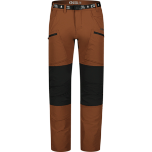 Pánské lehké outdoorové kalhoty Nordblanc Positivity hnědá NBSPM7613_HDU M