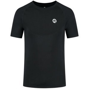 Pánské funkční tričko Rogelli Essential černé ROG351356 L