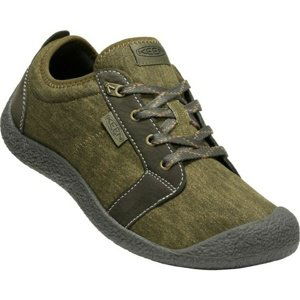 Pánské boty Keen HOWSER CAN LA-UP M dark olive/black olive 11 US