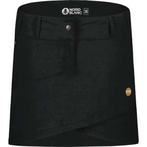 Dámská outdoorová šortko-sukně Nordblanc Sprout černá NBSSL7632_CRN 38