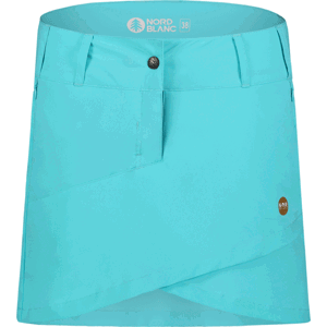 Dámská outdoorová šortko-sukně Nordblanc Sprout modrá NBSSL7632_CPR 40