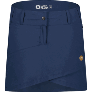 Dámská outdoorová šortko-sukně Nordblanc Sprout modrá NBSSL7632_NOM 36