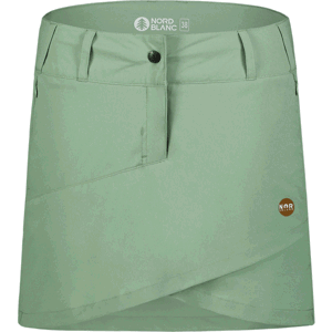 Dámská outdoorová šortko-sukně Nordblanc Sprout zelená NBSSL7632_PAZ 34