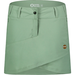 Dámská outdoorová šortko-sukně Nordblanc Sprout zelená NBSSL7632_PAZ 36