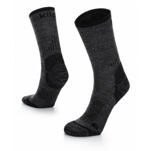 Unisex Outdoorové ponožky Kilpi MIRIN-U černé 39-42