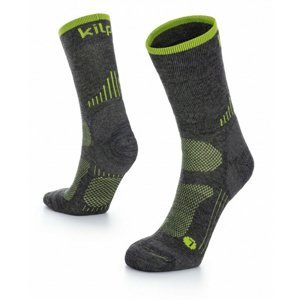 Unisex Outdoorové ponožky Kilpi MIRIN-U světle zelené 35-38