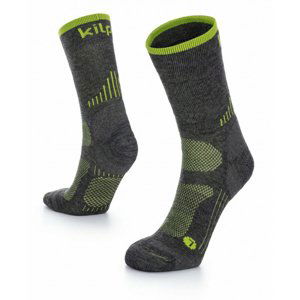 Unisex Outdoorové ponožky Kilpi MIRIN-U světle zelené 39-42