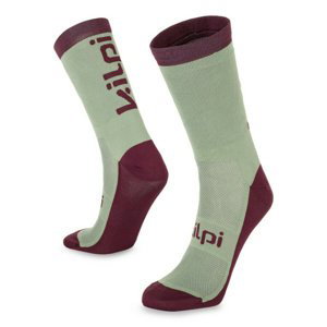 Unisex běžecké ponožky Kilpi BORENY-U tmavě červené 35-38