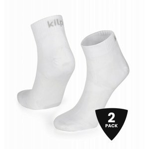 Unisex běžecké ponožky Kilpi MINIMIS-U bílé 35-38