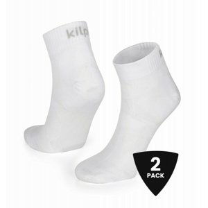 Unisex běžecké ponožky Kilpi MINIMIS-U bílé 43-46