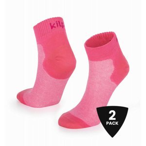 Unisex běžecké ponožky Kilpi MINIMIS-U korálové 35-38
