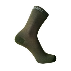 Ponožky DexShell Ultra Thin Crew Socks Olive Green M