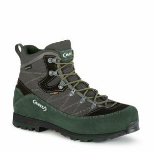 Pánská obuv AKU Trekker Wide III GTX antracitovo/zelené 9 UK