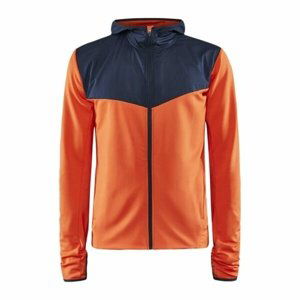 Pánská funkční mikina CRAFT ADV Charge Jersey oranžová 1910666-573396 L