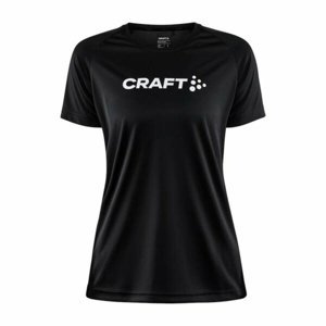 Dámské triko CRAFT CORE Unify Logo černá 1911785-999000 M