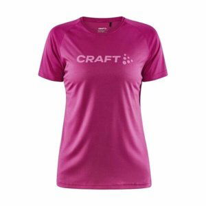 Dámské triko CRAFT CORE Unify Logo růžová 1911785-486000 M