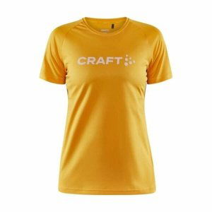 Dámské triko CRAFT CORE Unify Logo oranžové 1911785-543000 S