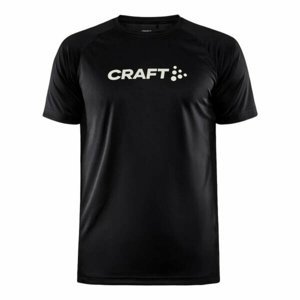 Pánské funkční triko CRAFT CORE Unify Logo černé 1911786-999000 S