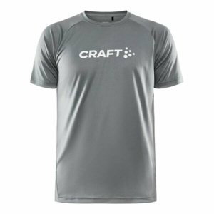 Pánské funkční triko CRAFT CORE Unify Logo šedé 1911786-935000 S