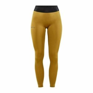 Dámské elastické kalhoty CRAFT Core Essence žluté 1908772-650000 S