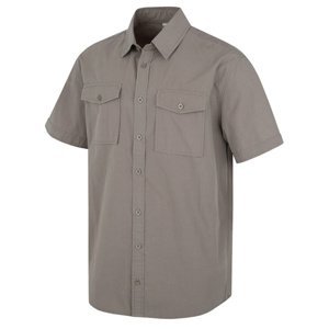 Pánská košile s krátkým rukávem Husky Grimy M šedá XL