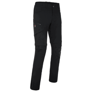 Pánské turistické kalhoty Zajo Magnet Zip Off Pants černé XXXL