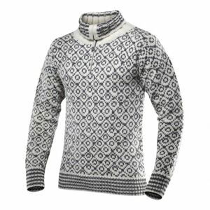 Norský vlněný svetr Devold Svalbard Wool Zip Neck TC 396 410 A 020A M